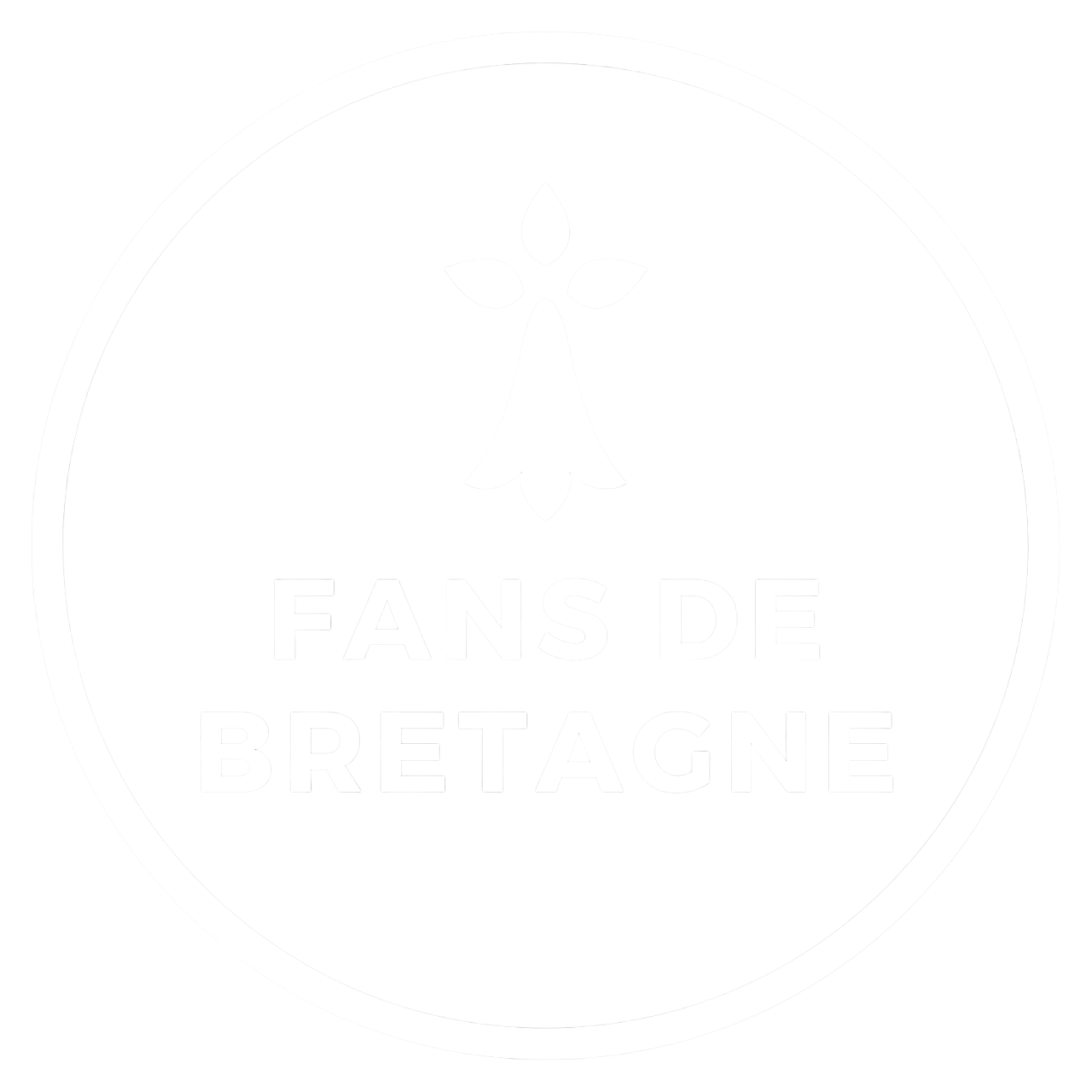 Logo Fans de Bretagne blanc