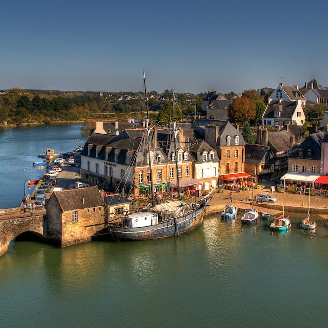 port d'auray, morbihan